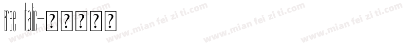 Bree Italic字体转换